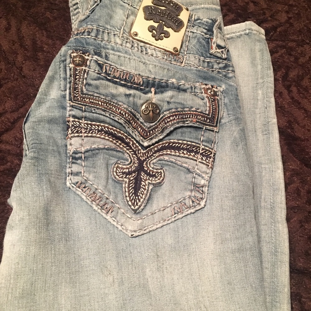 New rock revival jeans size 27